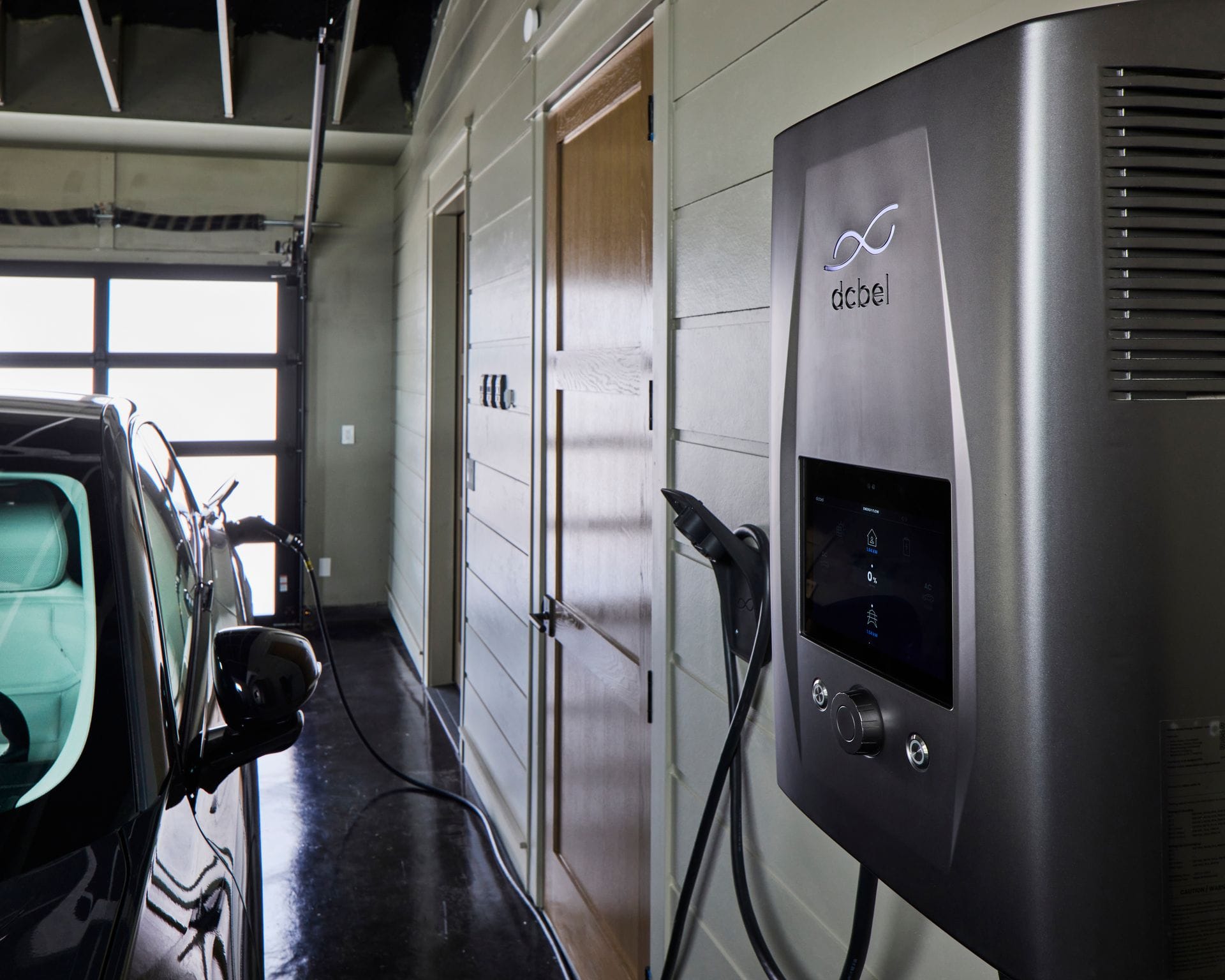 dcbel Ara home energy system on the wall in the Southern Living Idea House