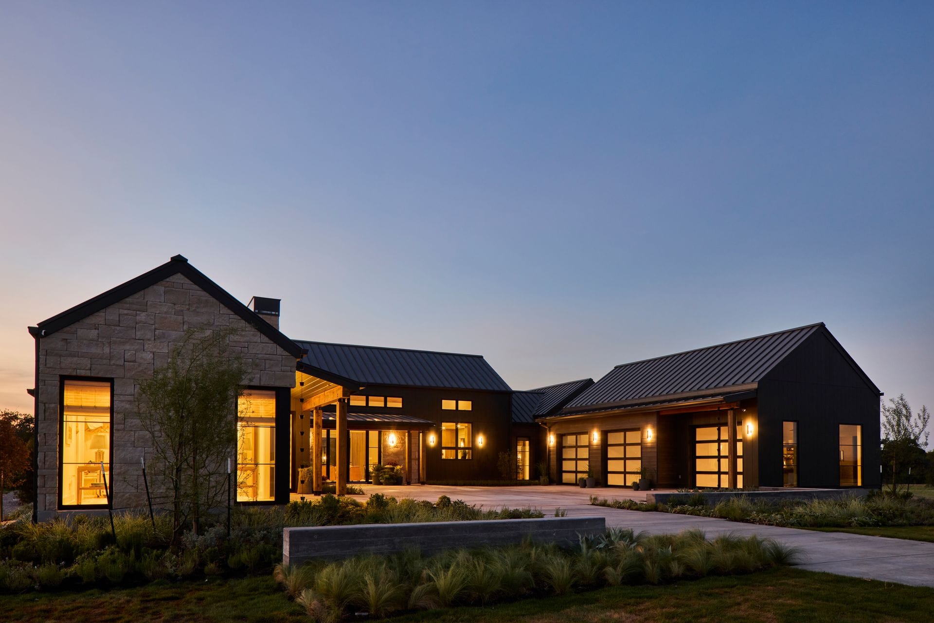 Exterior of the Southern Living Idea House 2026 in Fredericksburg, Texas.